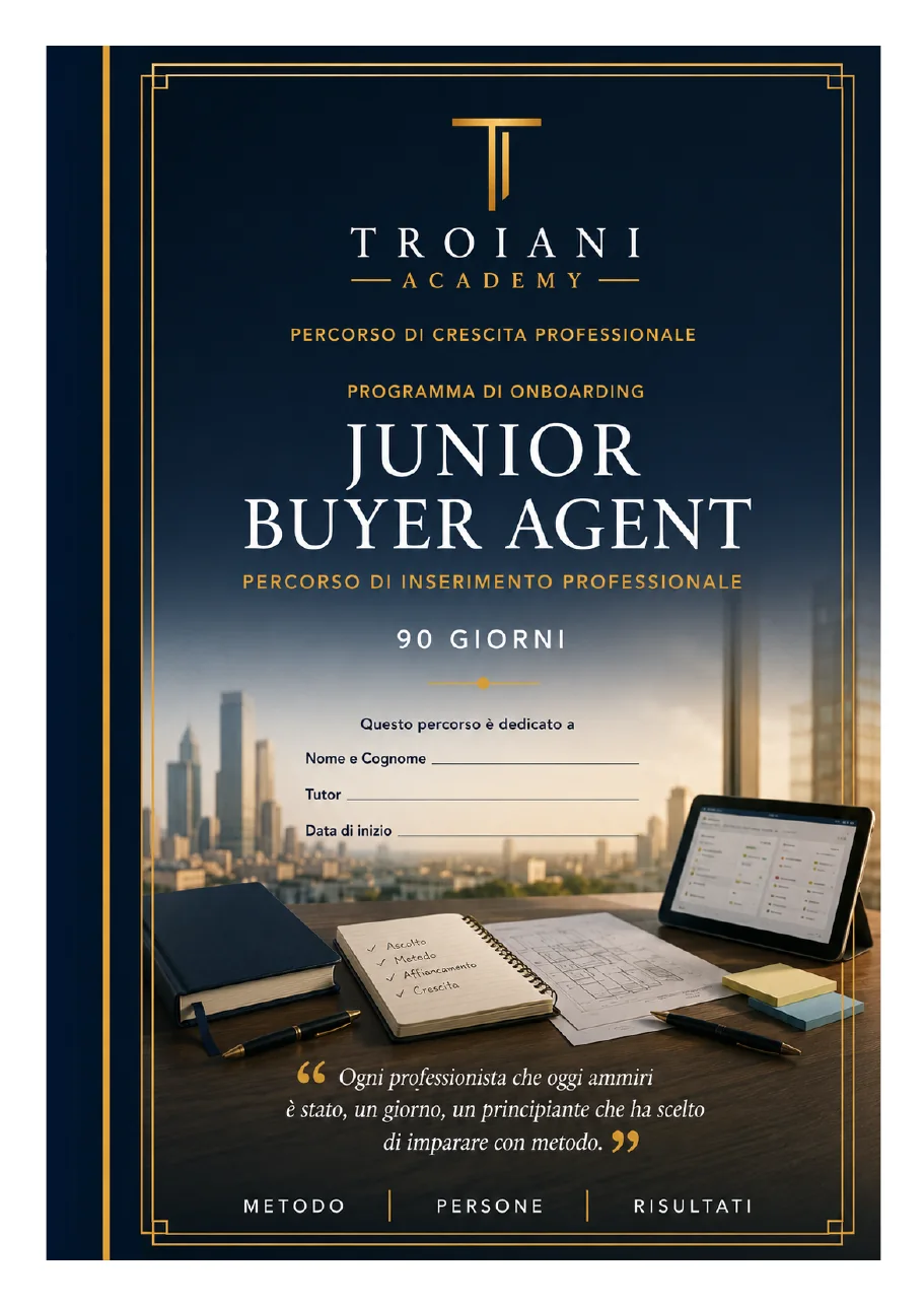 Manuale Junior Buyer Agent